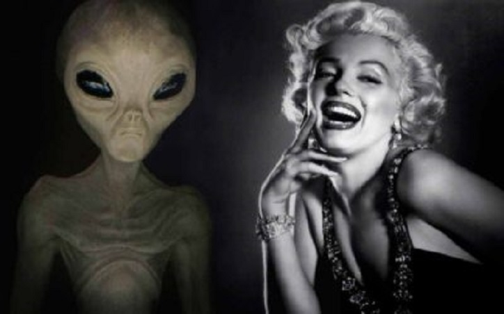 Sie behaupten, dass Marilyn Monroe ermordet wurde, weil sie von Außerirdischen wusste